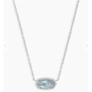 Kendra Scott Elisa Silver Pendant Necklace